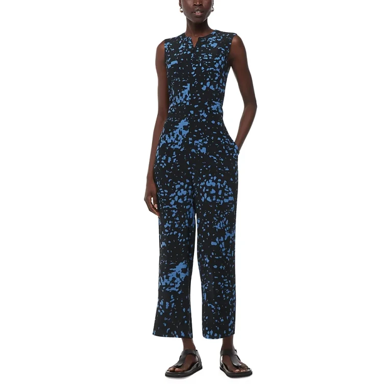 Whistles Smudged Spot Drew Jumpsuit