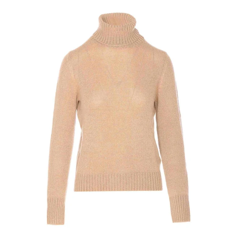 Allude Pull Col Rond - Beige