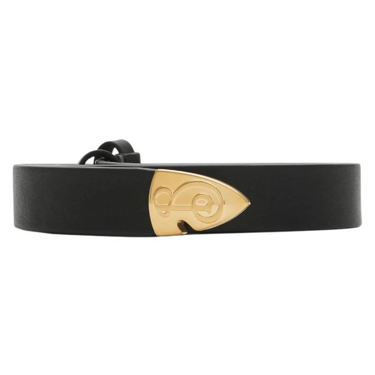Burberry B Shield Thin Leather Belt