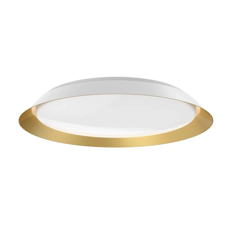 White Gold LED Flush Mount from the Jasper Collection