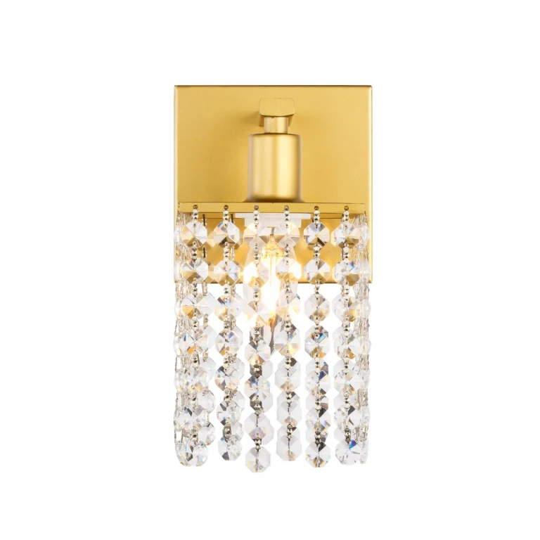 Brass One Light Wall Sconce from the Phineas Collection