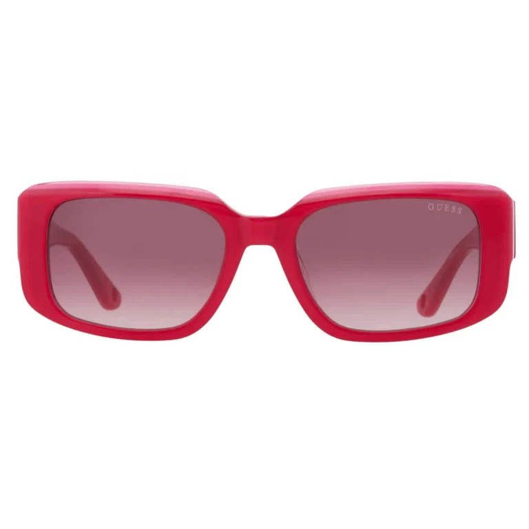 Guess Bordeaux Gradient Rectangular Ladies Sunglasses GU7891 72T 53