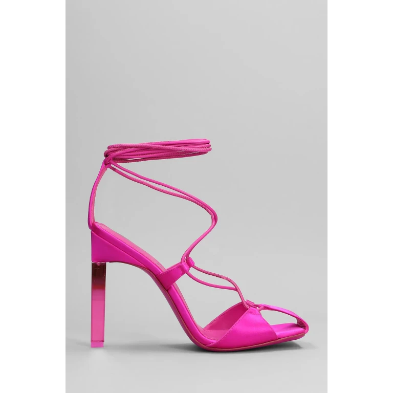 The Attico Adele Lace-up Pumps