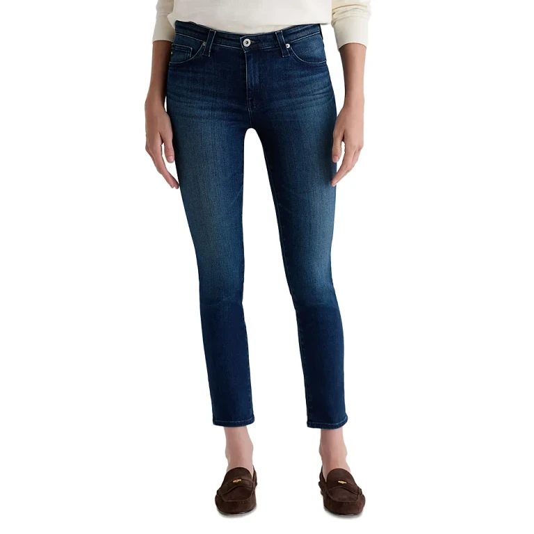 Ag Prima Low Rise Cigarette Ankle Jeans in Epilogue