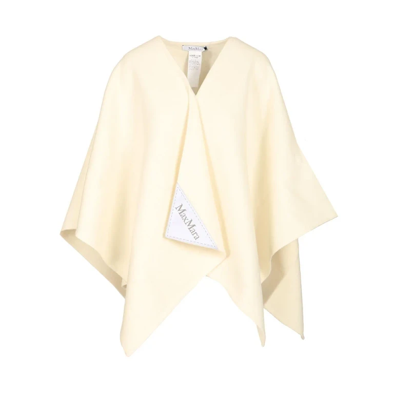 Max Mara Asymmetrical Poncho
