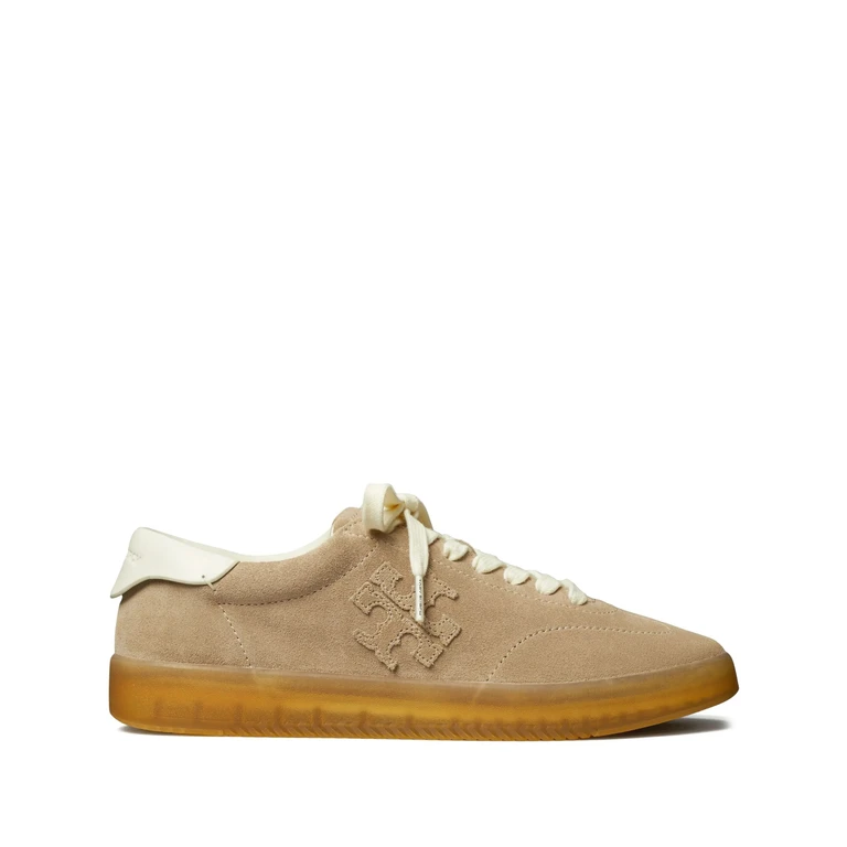 Tory Burch Phoenix Sneaker Nude & Neutrals Suede Calzature - Women