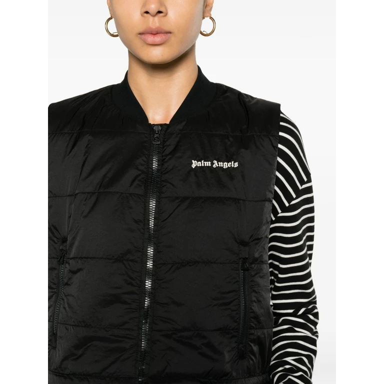 Palm Angels Sweaters Black Exterior: Polyamide - Women