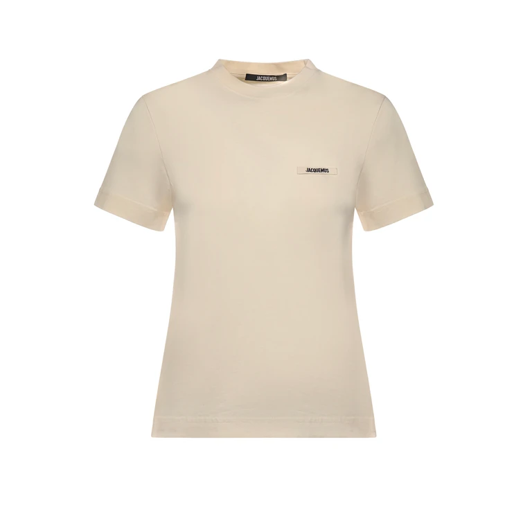 JACQUEMUS - Jacquemus Le T-Shirt Grosgrain T-Shirt