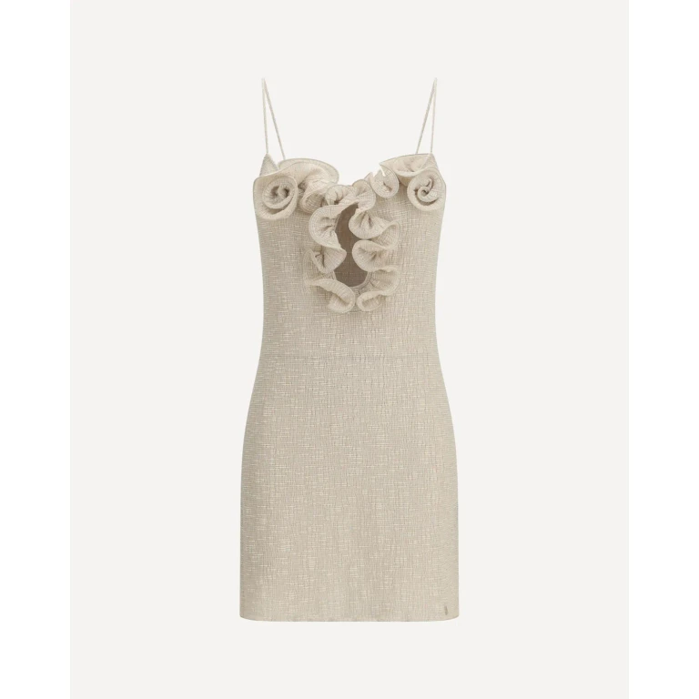 MAGDA BUTRYM Sleeveless crêpe beach mini Dress Female 38