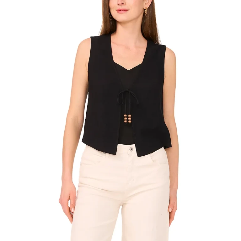 Vince Camuto Tie Front Vest