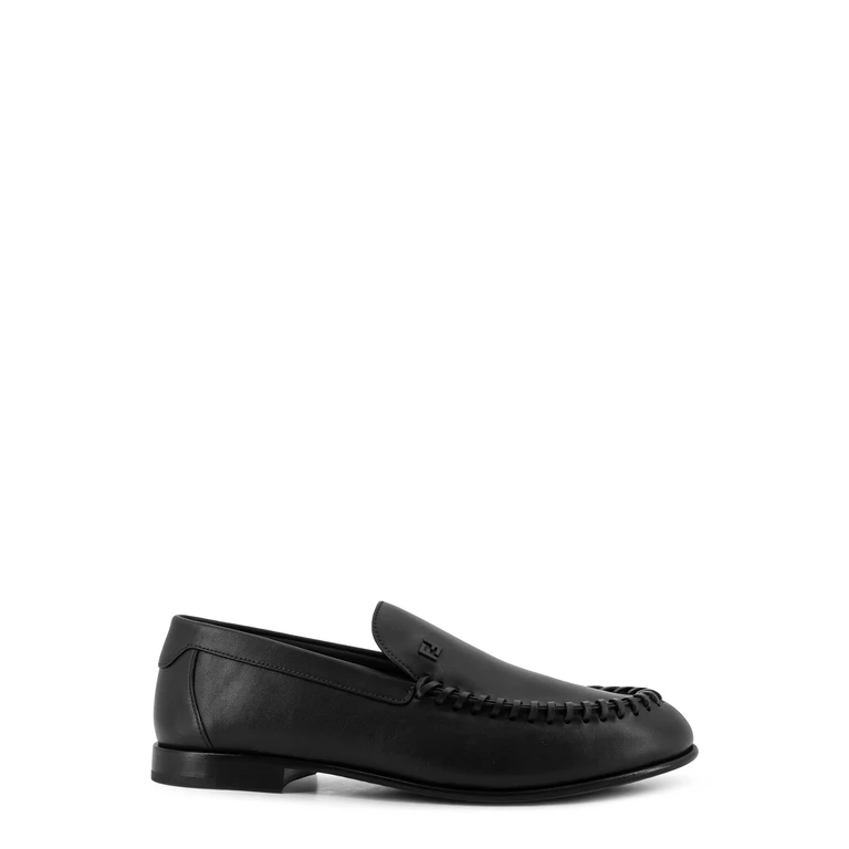 Fendi Flat shoes Chocolate Pelle - Men