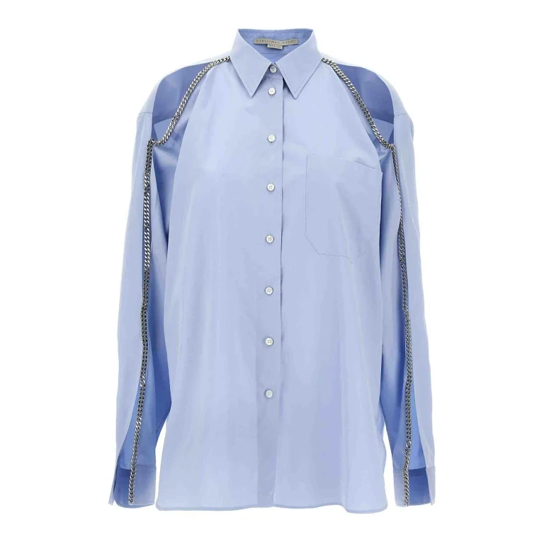 스텔라 맥카트니 라이트 블루 슈미즈