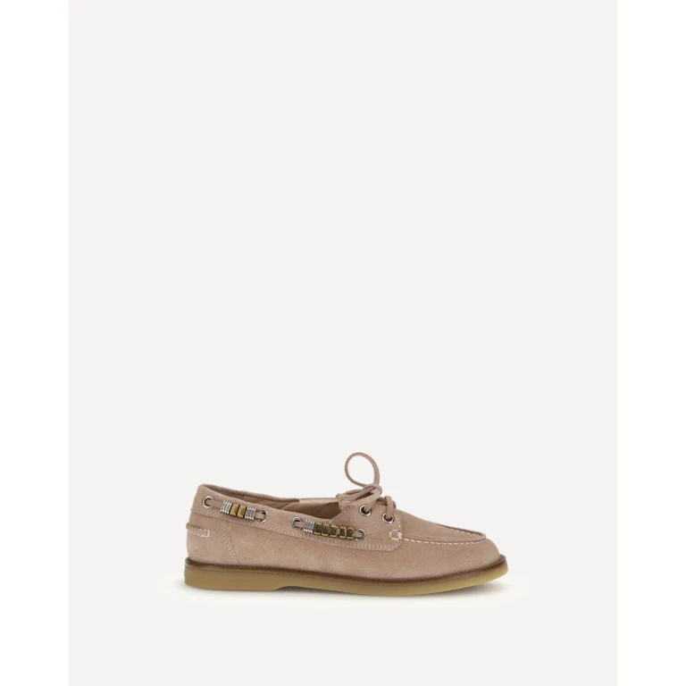 PINKO Suede Grace Loafers Female 40