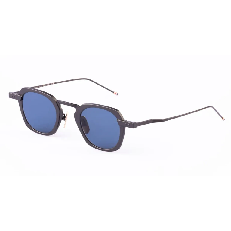 Thom Browne Square Sunglasses - Black Iron Sunglasses