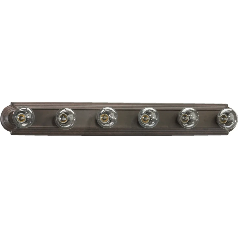 Quorum Quorum Home 6-Light 5" Bathroom Vanity Light in Toasted Sienna
