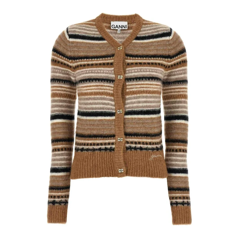 Cardigan Ganni - Bege