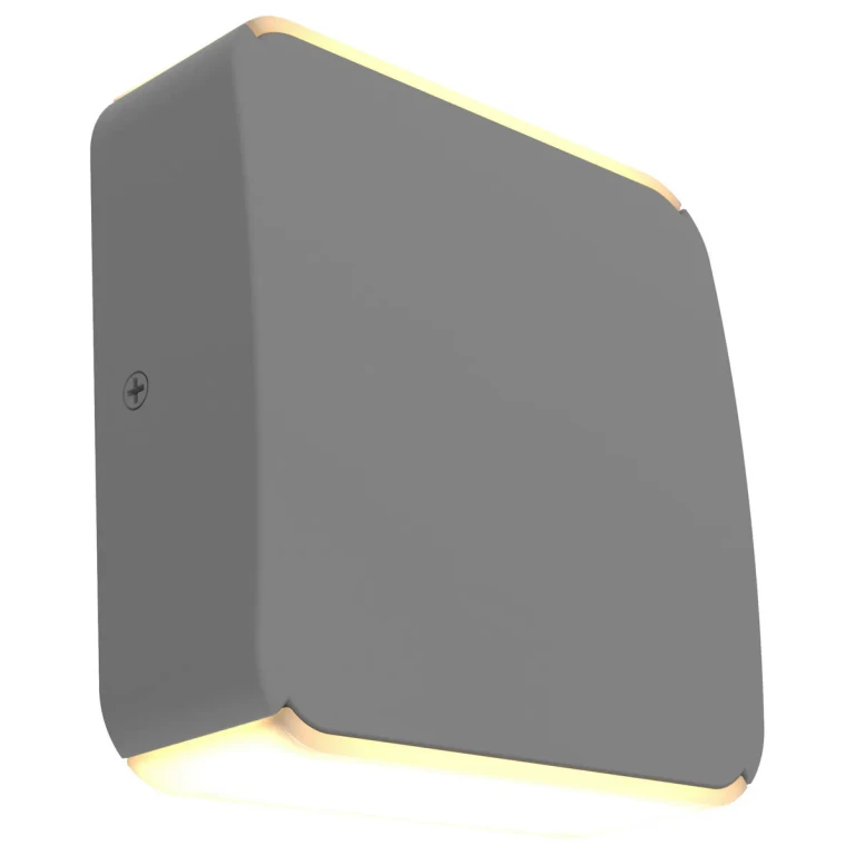Satin LED Outdoor Wall Mount from the Newport Collection