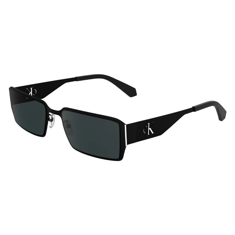 Calvin Klein Dark Grey Rectangular Unisex Sunglasses CKJ24206S 001 56