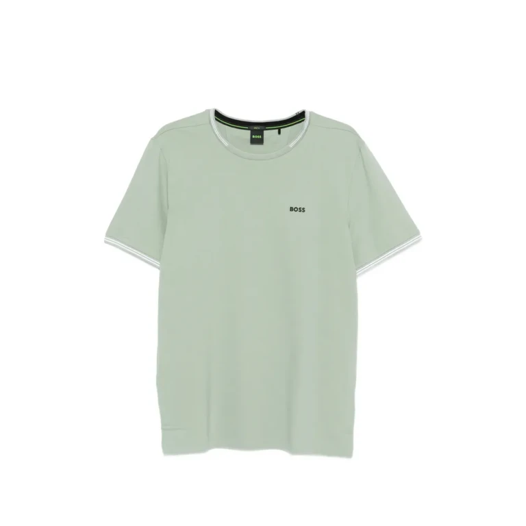 Boss Kurzarm-Rippen-T-Shirt