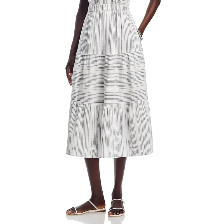 Tommy Bahama Luminous Tide Gauze Midi Skirt