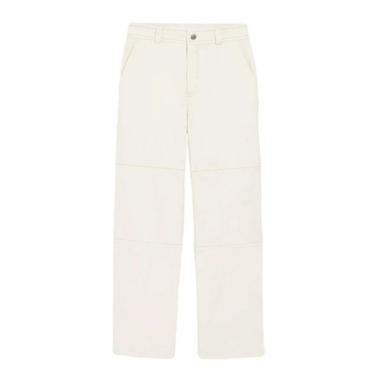 Ami Paris Pantalons Décontractés - Blanc