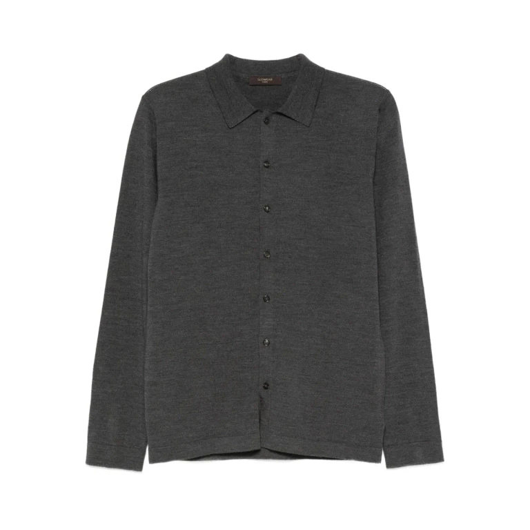 Zanone Long-sleeved Gray Sweater