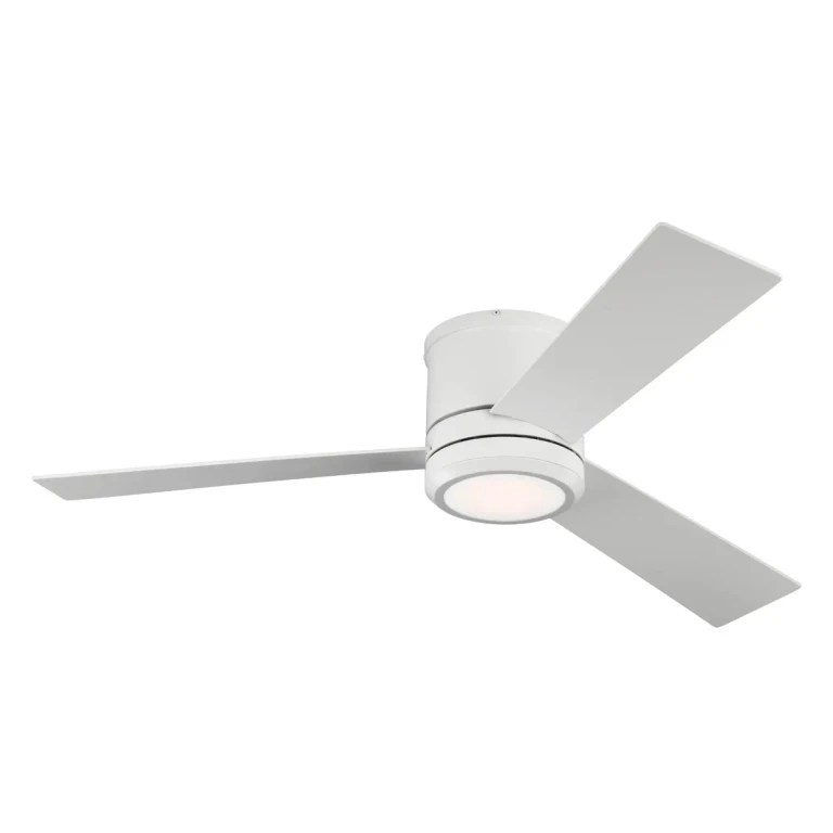 Clarity Max 56" Ceiling Fan in Matte White