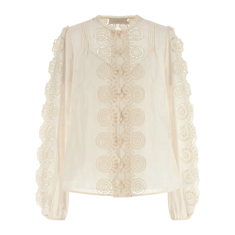 Zimmermann Blouse - Blanc