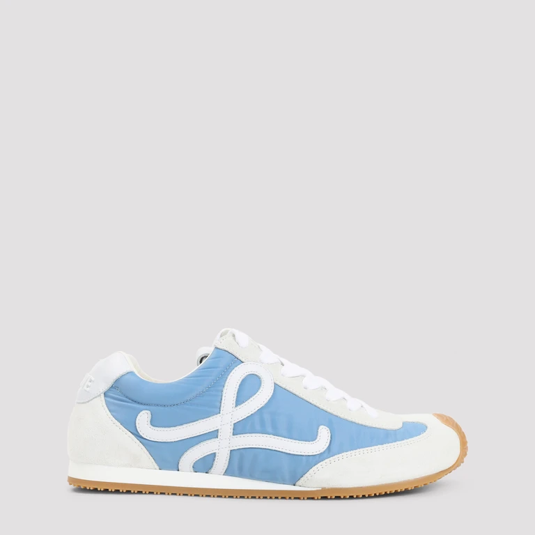 Loewe Ballet Runner 2.0 Sneakers Blue Calf Skin Split Shoe - Women