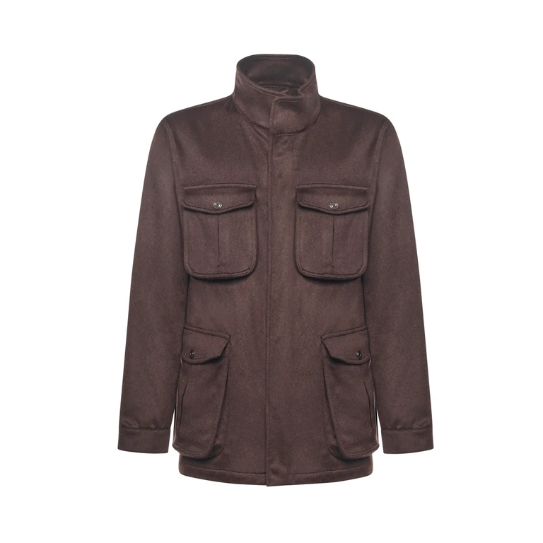 SARTORIO NAPOLI Jackets Brown Cashmere - Men