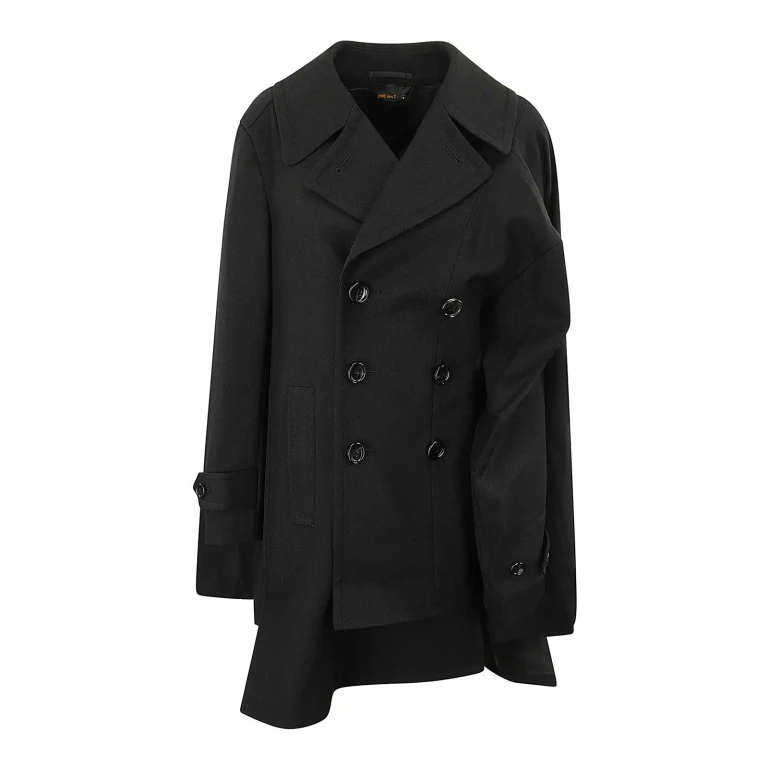 Cappotto Corto Comme Des Garçons - Bianco