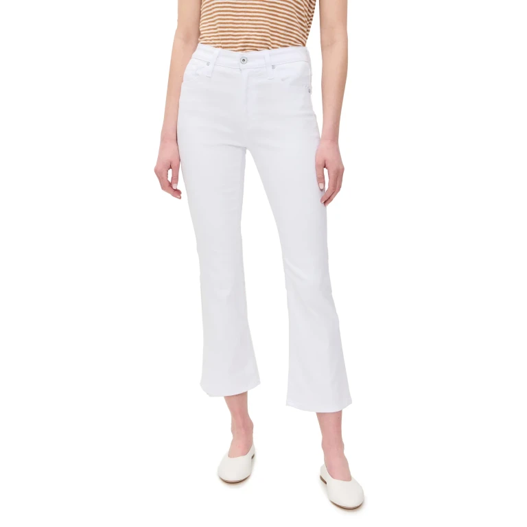 AG Farrah Boot Crop Jeans Gallery White 24