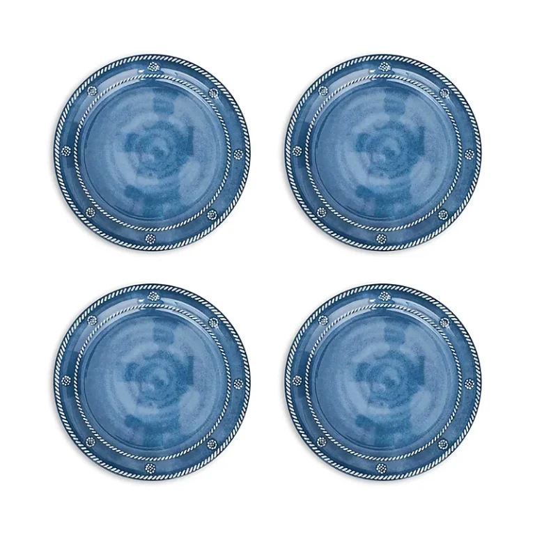 Juliska Berry & Thread Melamine Dessert/Salad Plate, Set of 4