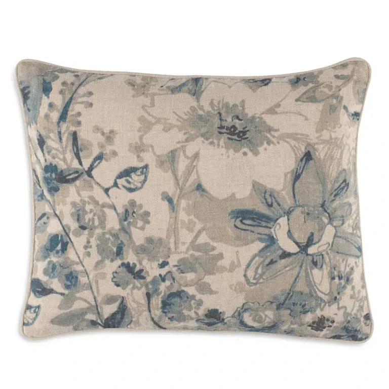 Annie Selke Meadow Botanical Lumbar Decorative Pillow Cover