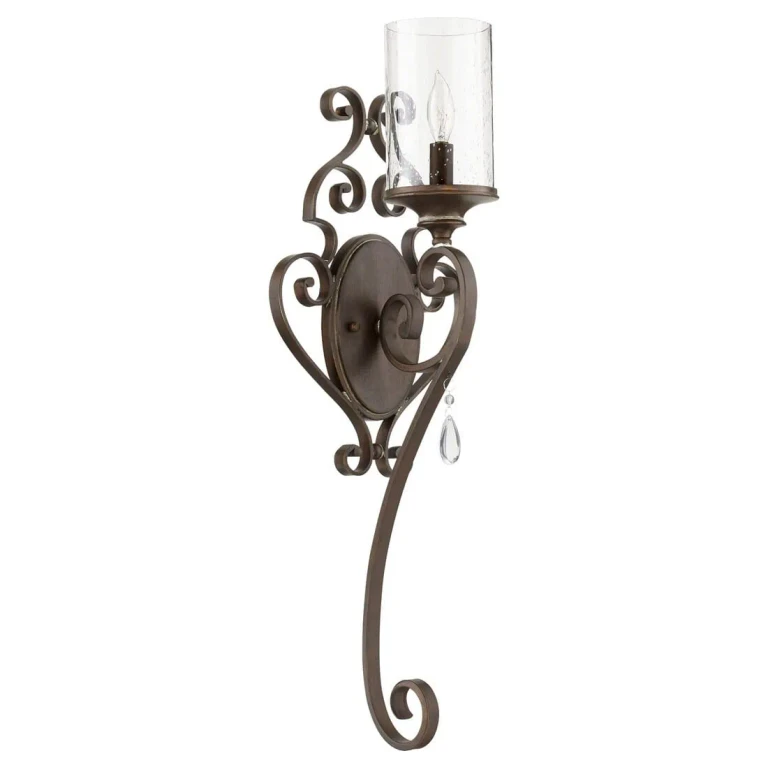 Quorum San Miguel 26" Wall Sconce in Vintage Copper