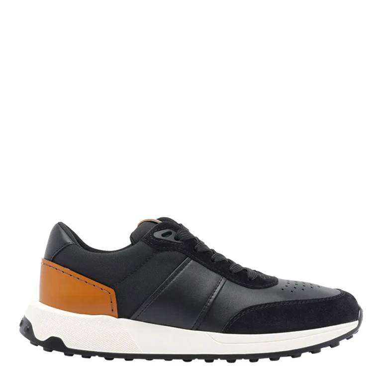 Tod's 女士皮革与织物运动鞋