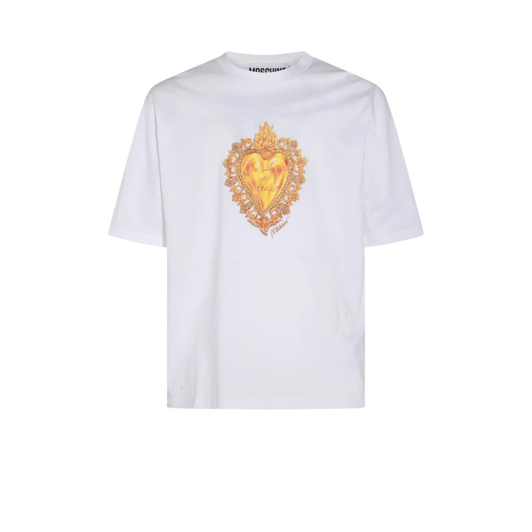 Moschino T-Shirts And Polos Fantasia Bianco - Men