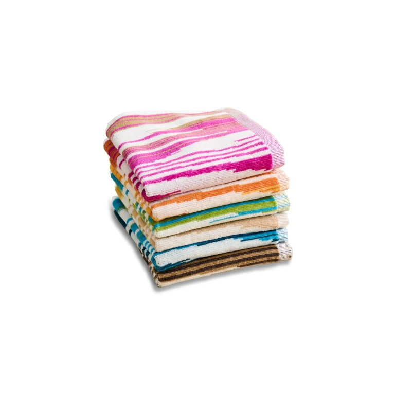 Missoni Fiammetta Face Towel Set 30x30 Multicolor One Size