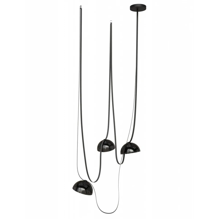 Black LED Chandelier from the Fremont Collection