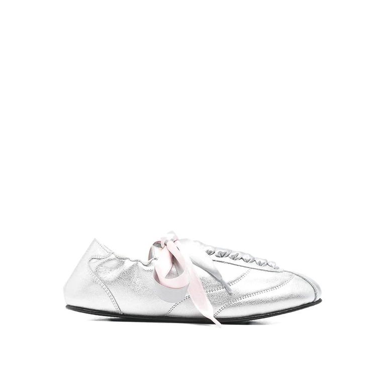 Repetto Ribbon Lace Sneakers