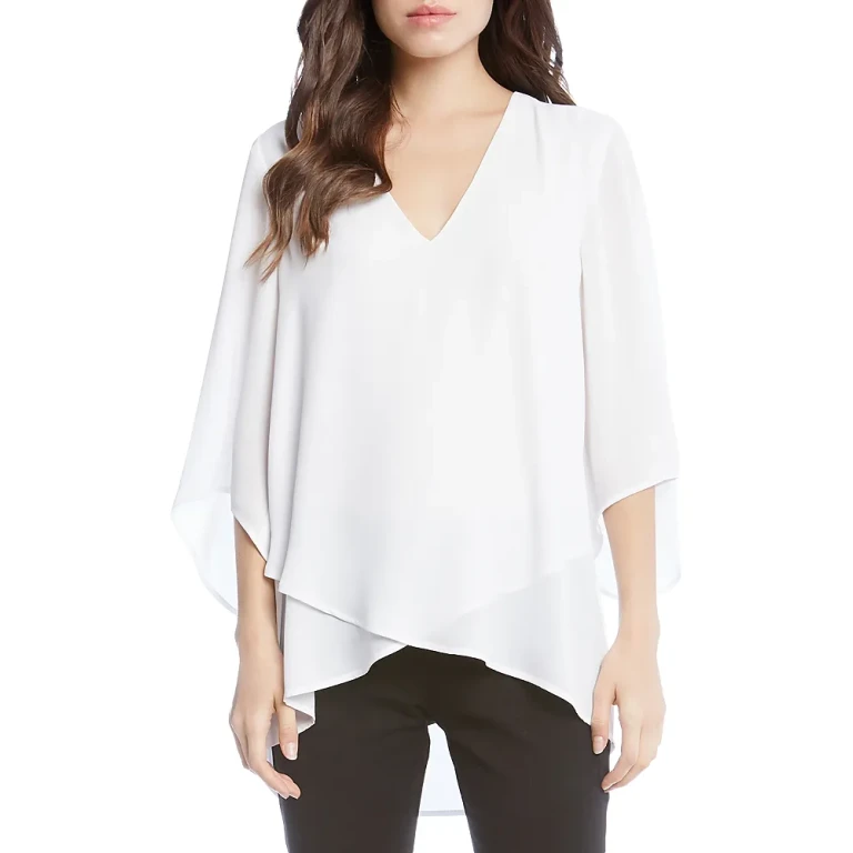 Karen Kane Asymmetric High/Low Top