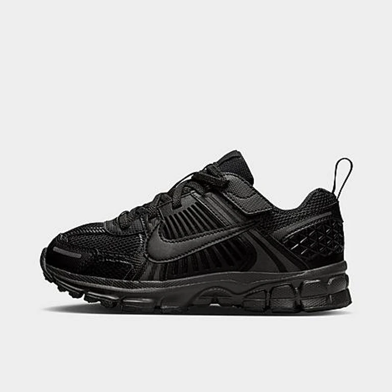 Nike Little Kids Vomero 5 Stretch Lace Casual Shoes in Black Size: 1.0