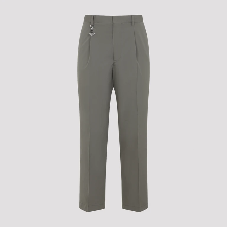 Prada Cotton Pants Nude & Neutrals - Men