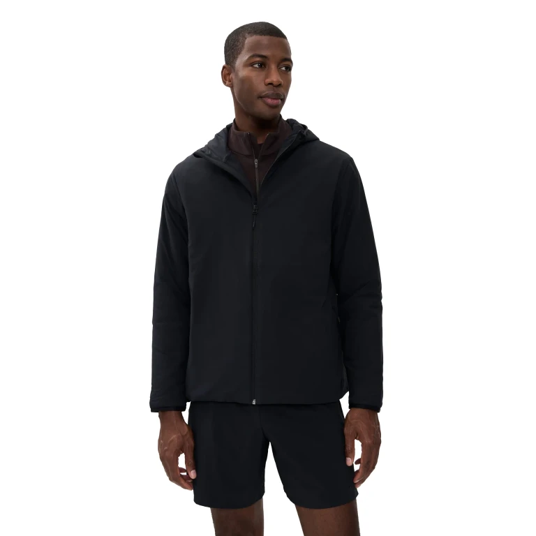 Beyond Yoga Atmosphere Insulated Hooded Jacket Black L