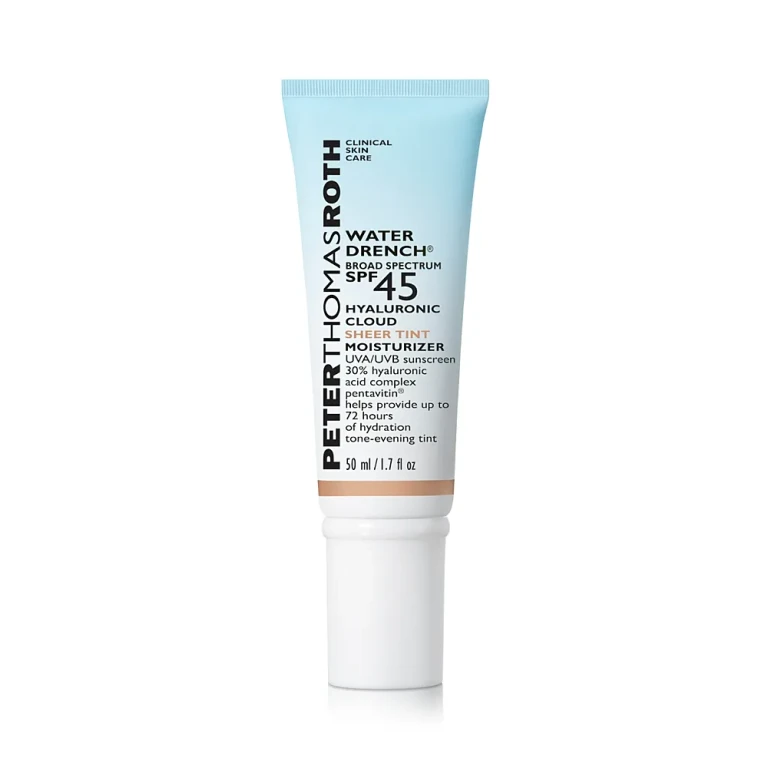 Peter Thomas Roth Water Drench Broad Spectrum Spf 45 Hyaluronic Cloud Sheer Tint Moisturizer 1.7 oz.