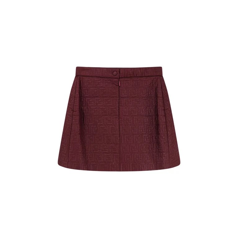 Fendi Skirts Plum 26 Poliestere - Women