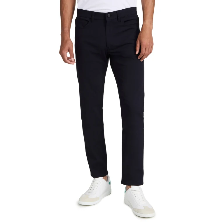 Theory Raffi 네오테릭 트윌 팬츠 다크 네이비 34