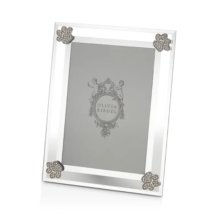 Olivia Riegel Paw Print Frame, 5 x 7