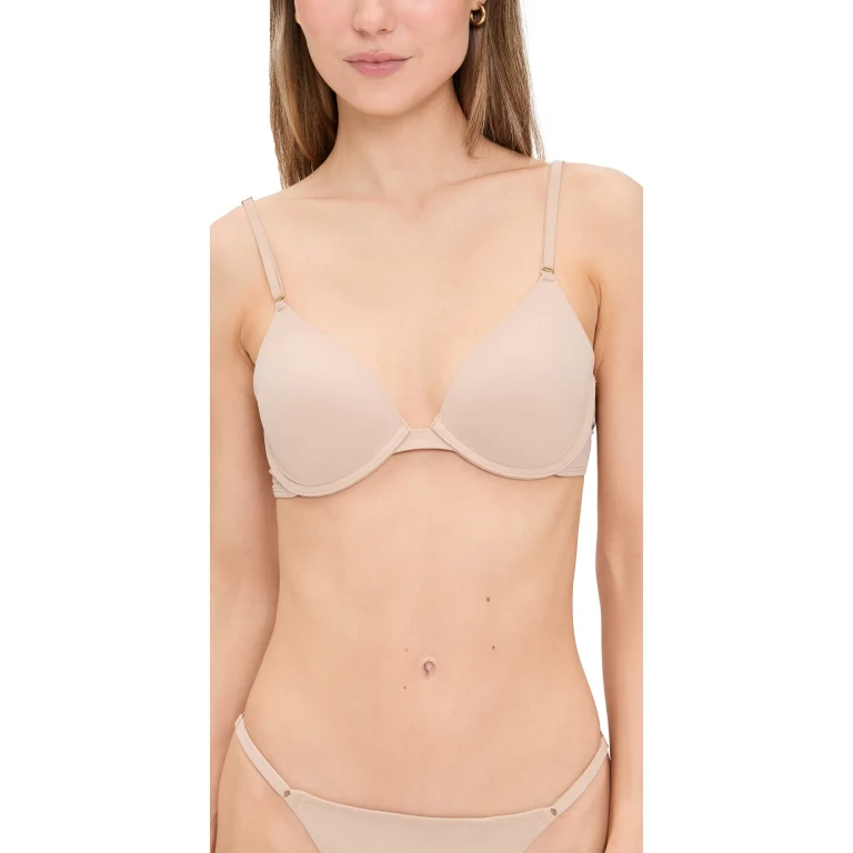 Natori Natori Verge Convertible Plunge T-Shirt Bra Black 32DDD