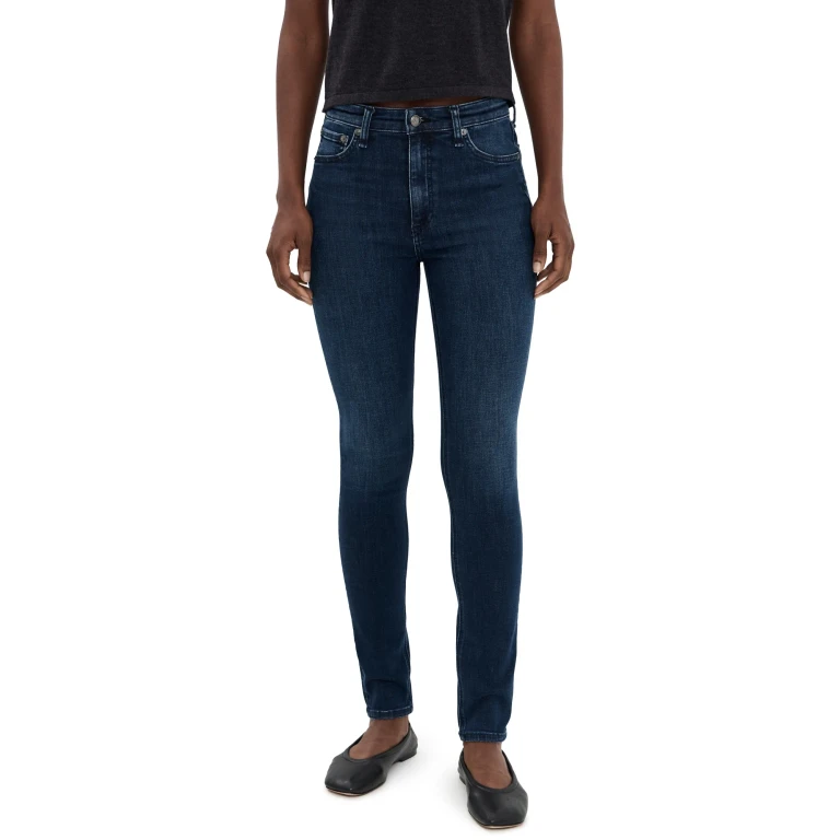 rag & bone Flexi Nina High Rise Full Length Skinny Jeans Lulu 28